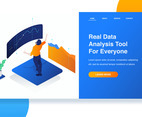 Man Analyzing Data While Standing