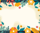 Spring Border Background