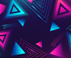 Triangular Gradient Background