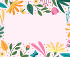 Spring Border Background