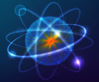 Atomium Vector Background