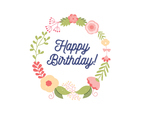 Birthday Card Illustration