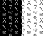 Free Hair Pattern Vector
