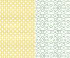 Outlined Geometric Pattern