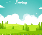 Hello Spring Background
