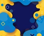 Abstract Color Splash Background