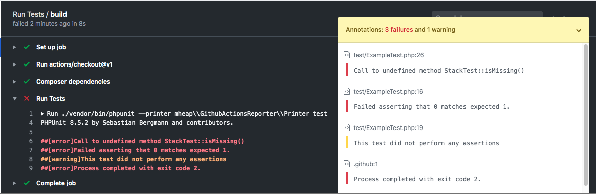 Logs Example