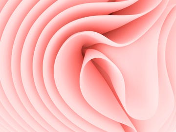 pink petals curved to a fold curved layers of soft pink material create a flowing organic shape resembling petals or fabric folds the design features a smooth texture with gentle shading enhancing the three dimensional effect the layering gives a sense of depth and movement