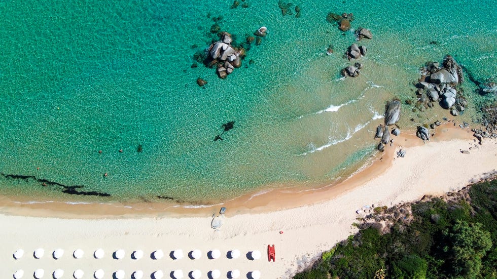 Litorale di Orrì litorale di orrì sulla costa di arbatax, con un'ampia distesa di sabbia bianca, acque turchesi e scogli