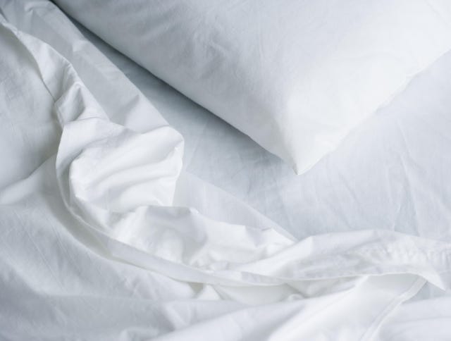 Still life of pillow and bed sheets still life of pillow and bed sheets