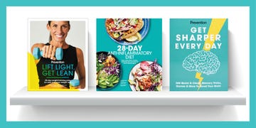 Three health and wellness book covers on a shelf three health and wellness book covers on a shelf