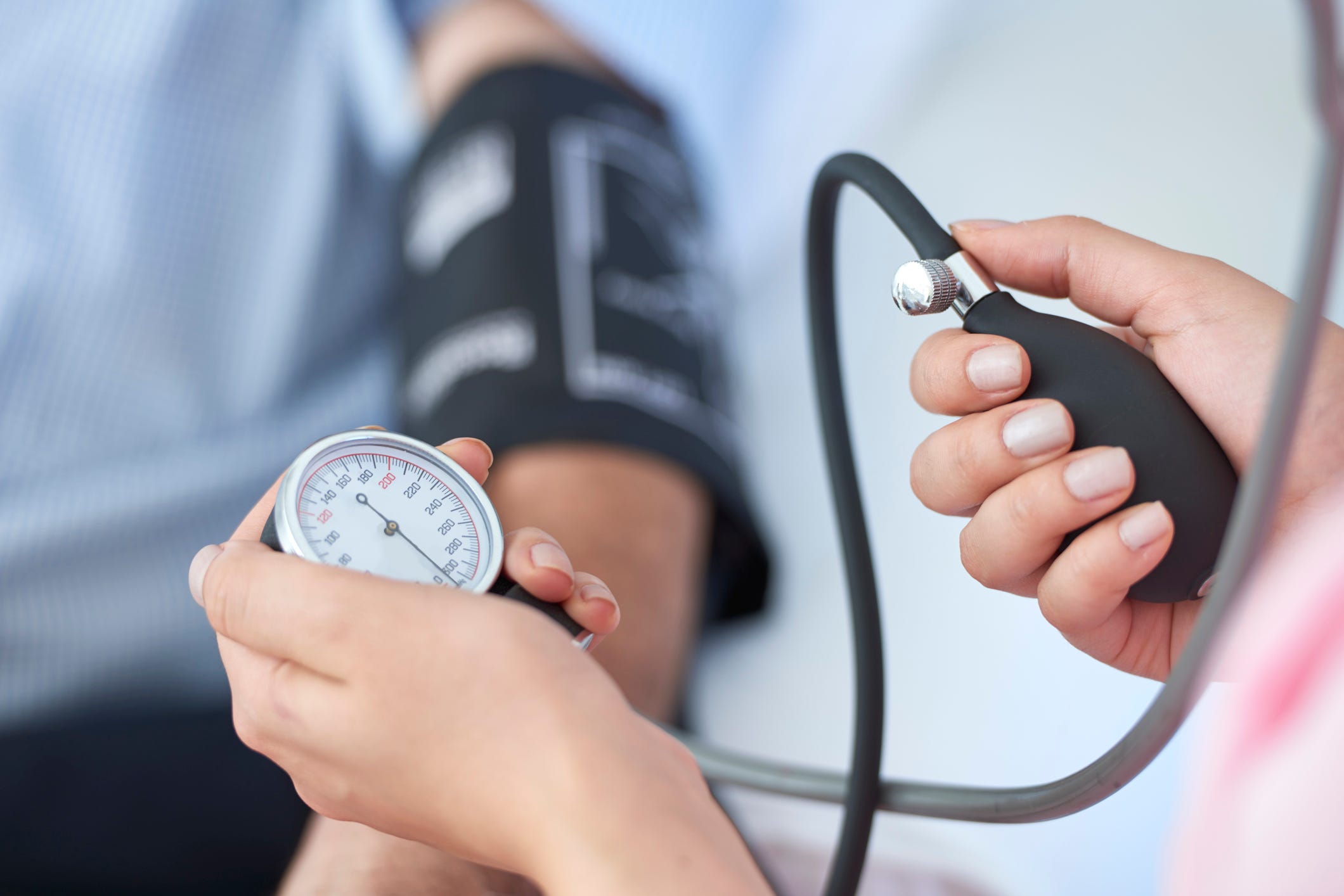 High blood pressure High blood pressure