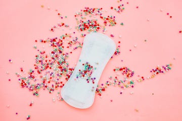 sanitary pad background in pink sanitary pad background in pink