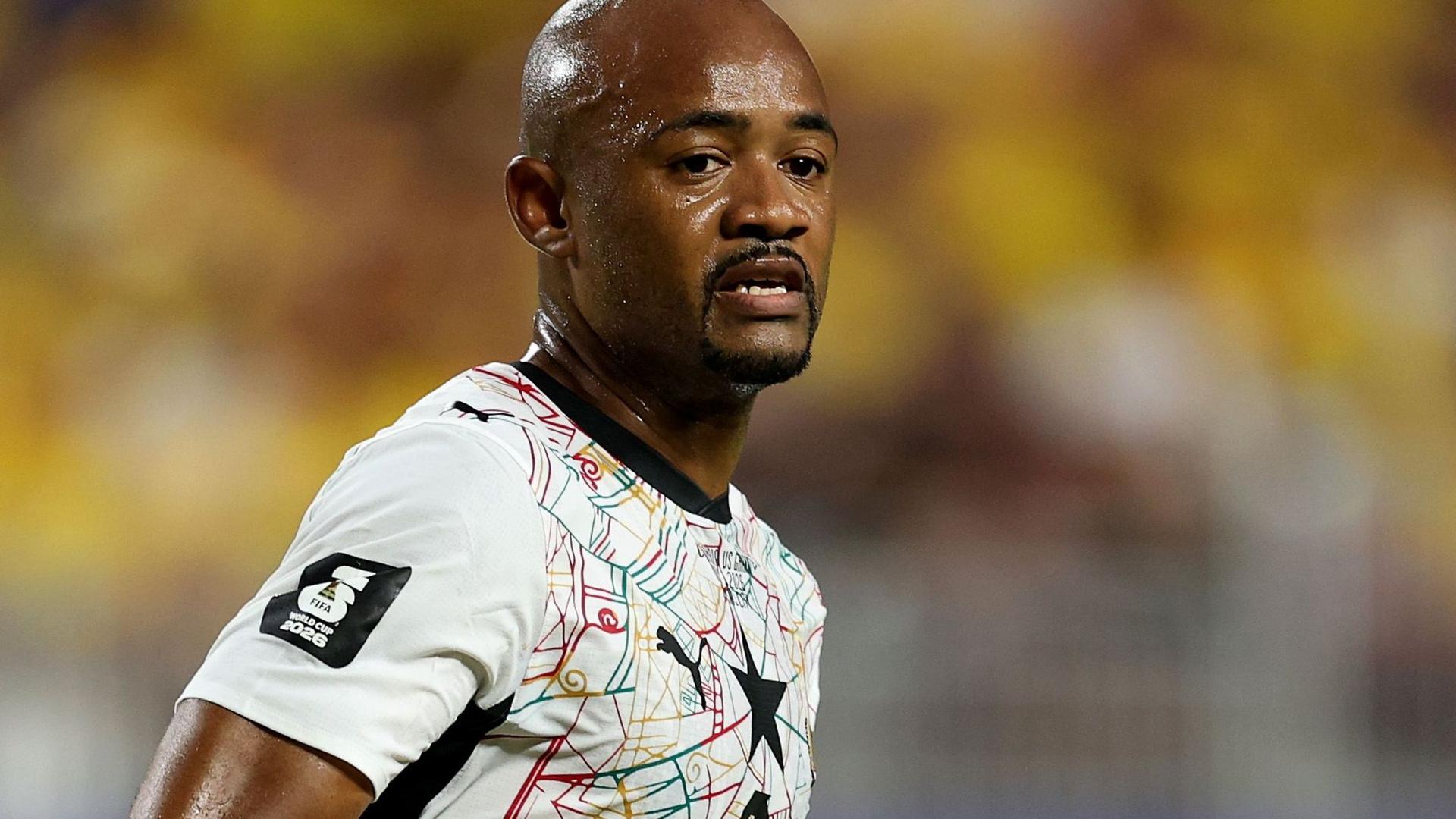 Jordan Ayew in action for Ghana during the 2026 World Cup