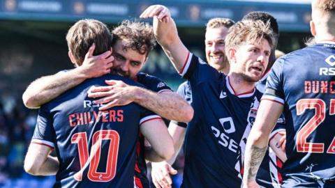 Ross County celebrate