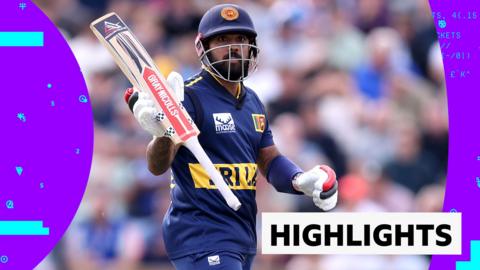 Kusal Mendis celibates hitting a 50