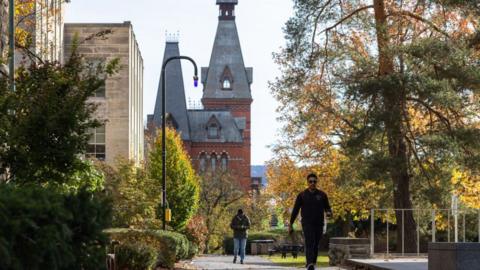 A photo of Cornell University campus