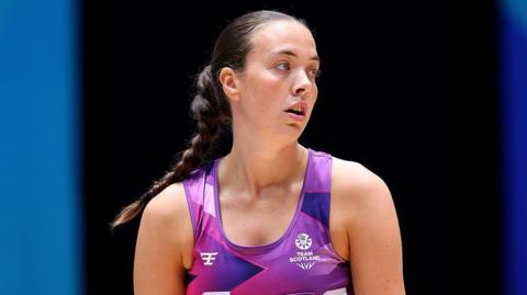 Team Scotland's Emma Barrie in action