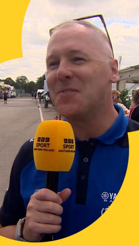 Michael Laverty speaking to The BBC Bikes Podcast