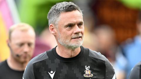 Graham Alexander before a pre-season friendly between Bradford City and Preston North End