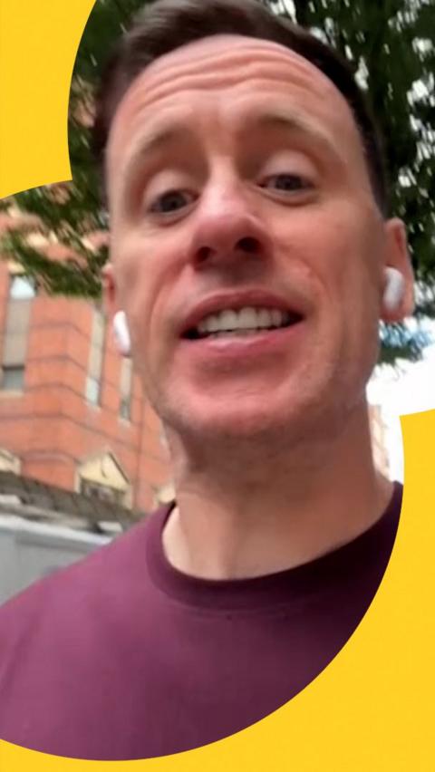 BBC Sport presenter Connor Phillips