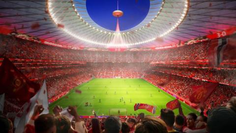 Concept Image of inside the new stadium