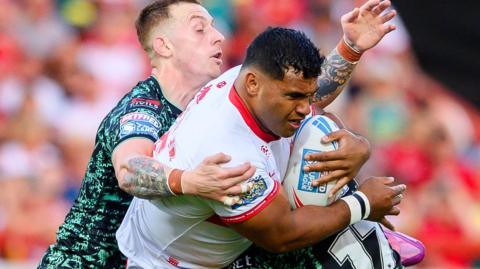 Tevita Pangai Junior in action for Hull KR