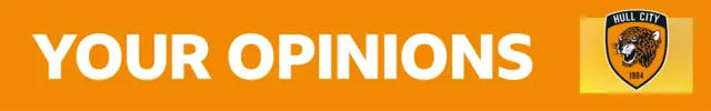 Your Hull City opinions banner graphic