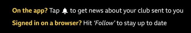 BBC How To Follow your team banner on a black background