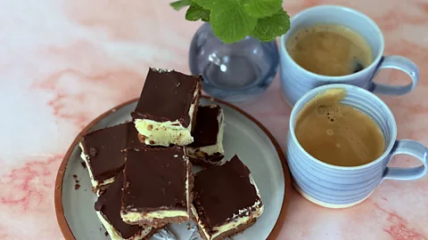 Cooking with Paula McIntyre, Chocolate peppermint traybake