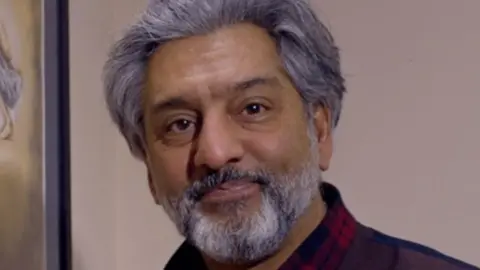 Actor Nitin Ganatra played Masood Ahmed on BBC soap EastEnders for nine years