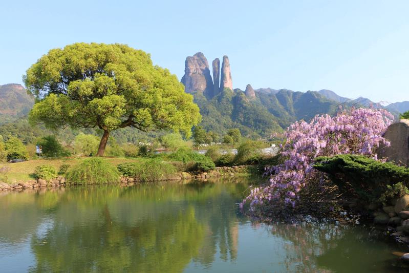 江郎山景區風景如畫