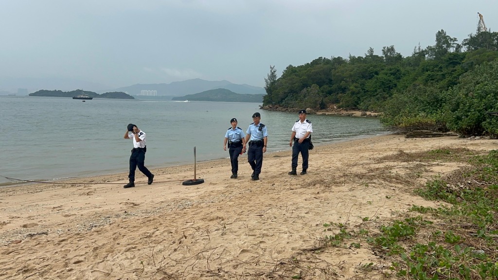 警員到場調查。