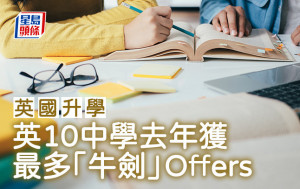 英國升學｜英10中學去年獲 最多「牛劍」Offers