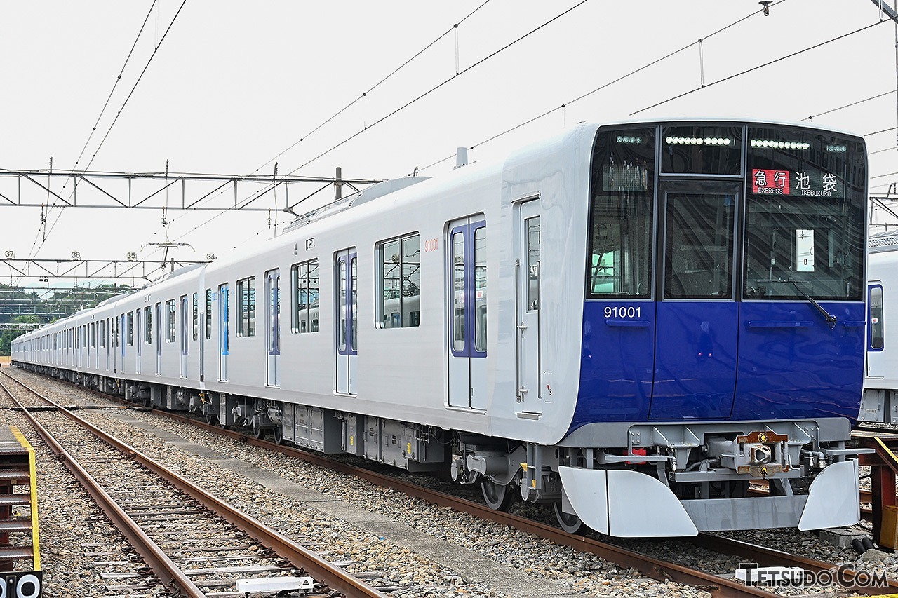 東上線に導入される新型車両「90000系」