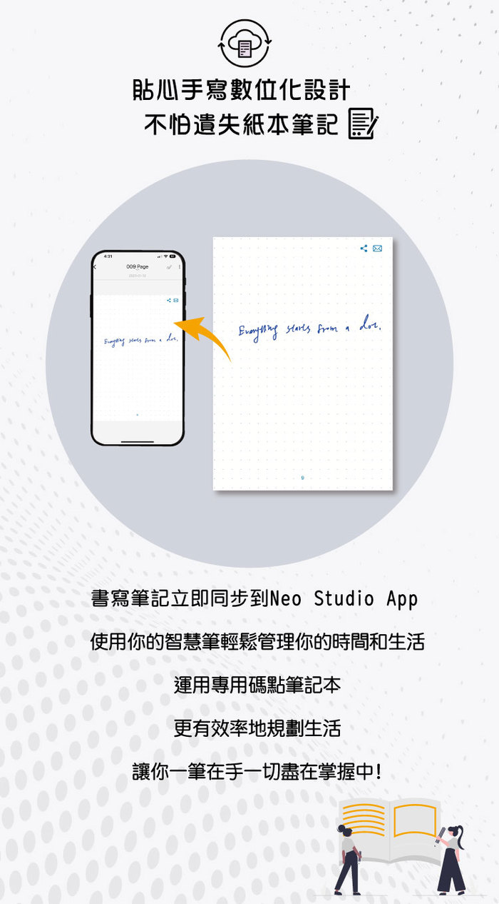 博客來@Neo smartpen｜M1+智慧筆 莫蘭迪色 A6筆記本組合
