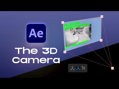 How to use the 3D camera in After Effects | motion design tutorial