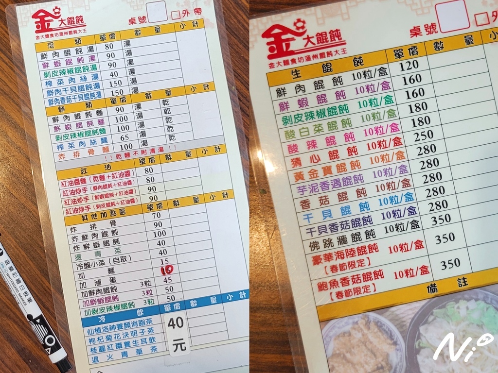 202408 高雄苓雅 金大麵食坊 溫州餛飩大王(金大餛飩)