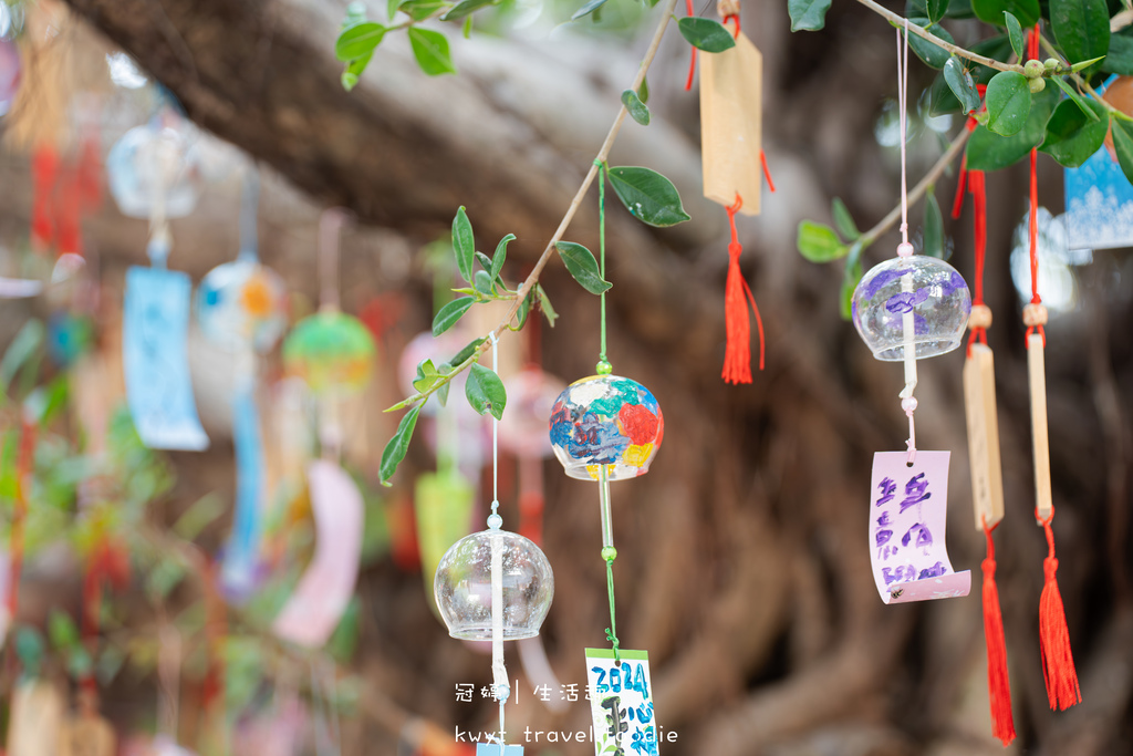 【千野村】秒飛日本「和服免費穿」，高雄親子景點，彩繪風鈴、搗