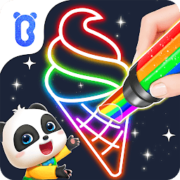 Icon image Baby Panda's Glow Doodle Game