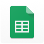 Google スプレッドシートのロゴ