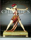 Lalique Glass and 20th Century Bronzes and Sculpture, Christie's South Kensington, London, November 10, 2000 Auction Catalog For Sale Lalique Auction Catalogue For Sale: Lalique Glass and 20th Century Bronzes and Sculpture, Christie's South Kensington, London, November 10, 2000