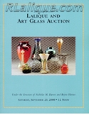 Lalique and Art Glass Auction, Rago Arts and Auction Center, New Jersey, September 23, 2000 Auction Catalog For Sale Lalique Auction Catalogue For Sale: Lalique and Art Glass Auction, Rago Arts and Auction Center, New Jersey, September 23, 2000