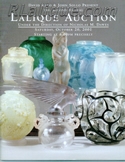 The Second Annual Lalique Auction, Rago Arts and Auction Center, New Jersey, October 20, 2001 Auction Catalog For Sale Lalique Auction Catalogue For Sale: The Second Annual Lalique Auction, Rago Arts and Auction Center, New Jersey, October 20, 2001