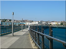 SH2482 : Celtic Gateway Bridge, Holyhead by Eirian Evans