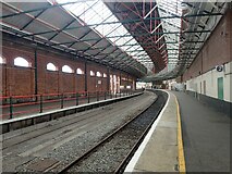 SH2482 : Holyhead station by Marathon