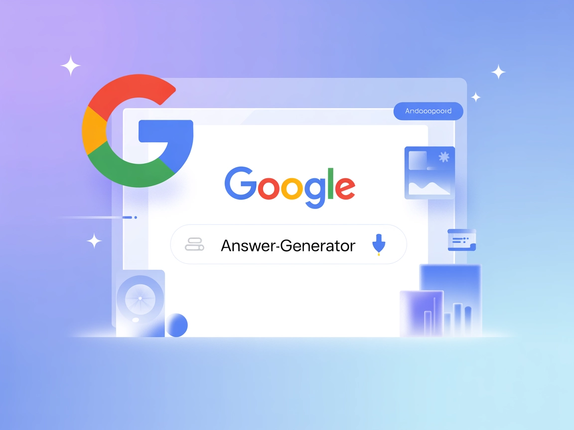 Gerador de Respostas do Google