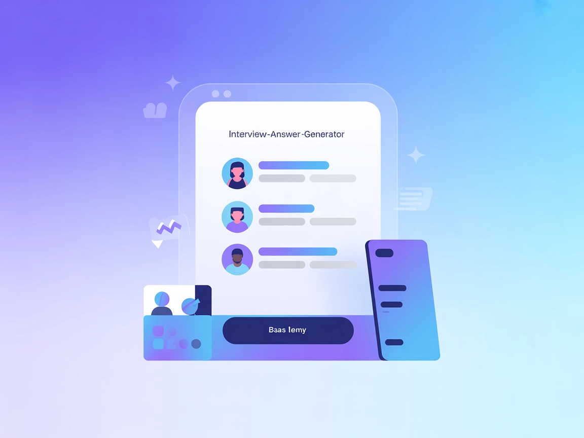 AI Interview Answer Generator