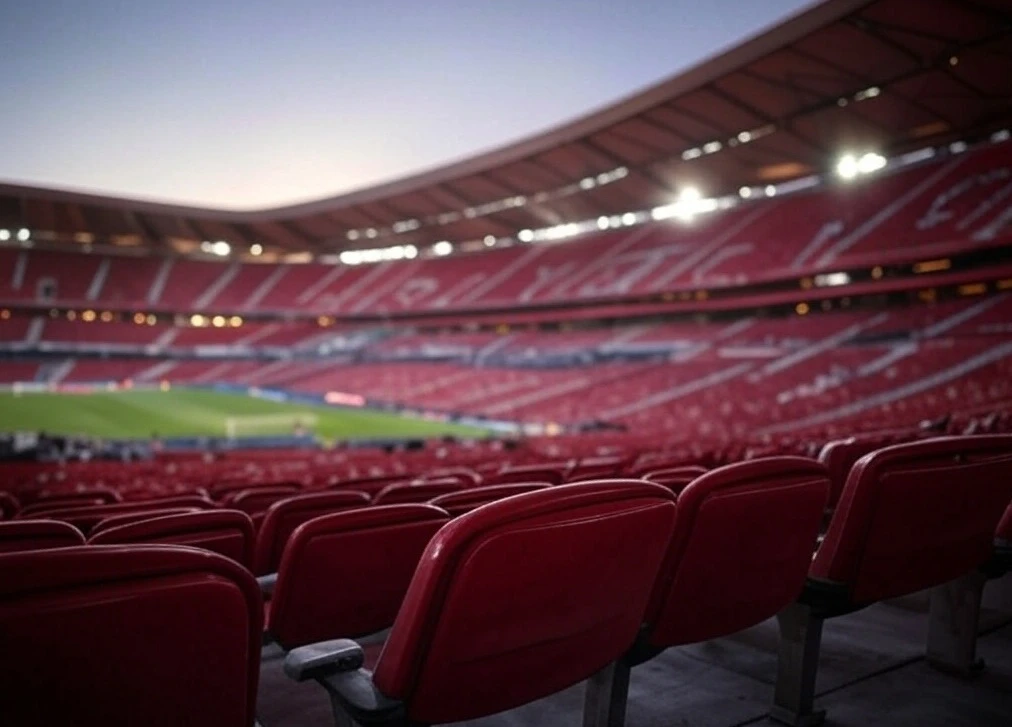 metropolitano Atlético Madrid stadium photo illustration