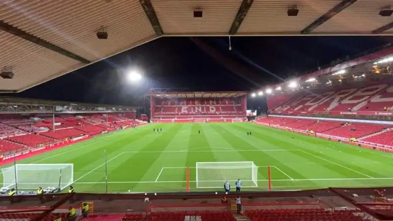 City Ground Stadium Bridgford Upper Stand view